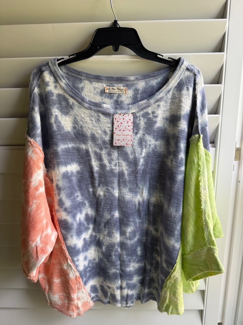 Free people terry  tie dye